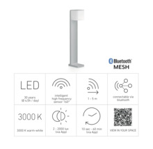 Informácie o LED vonkajšom osvetlení s funkciou Bluetooth