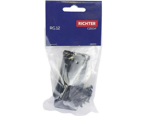 Sada dverných pántov Richter RG.12 v priehľadnom balení