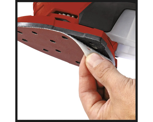 Jednoručná multifunkčná brúska s ručnou výmenou brúsneho papiera