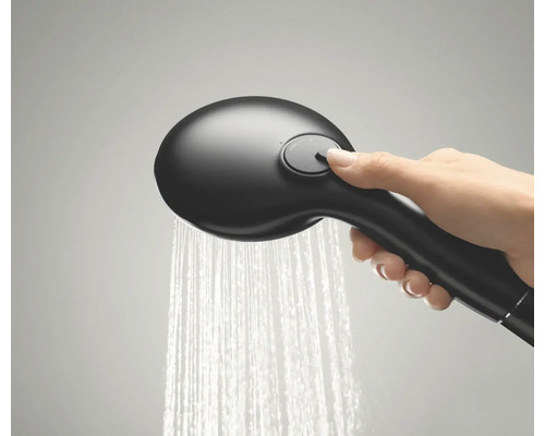 Ručná sprcha s prepínaním typov prúdu v prevádzke