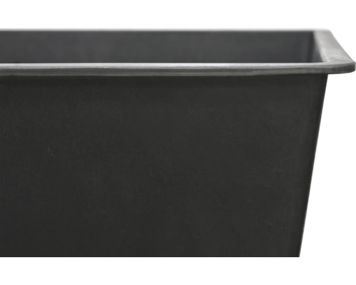 Čierna maltová miešačka z plastu