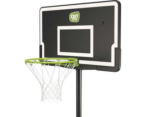 Basketbalový kôš so sieťou a doskou