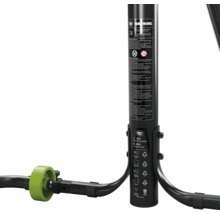 Detailný záber produktu EXIT Toys s varovaniami a informáciami o recyklácii.