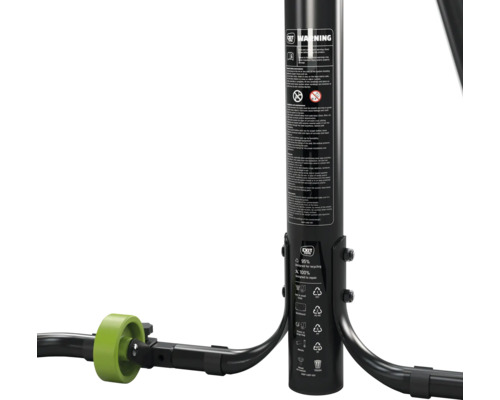 Detailný záber produktu EXIT Toys s varovaniami a informáciami o recyklácii.