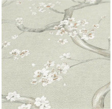 Detail tapety s kvetinovým vzorom na dekoráciu stien