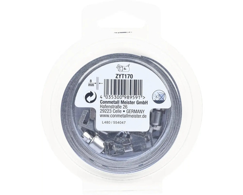 Drôtené sponky Conmetall Meister v balení, 8 mm