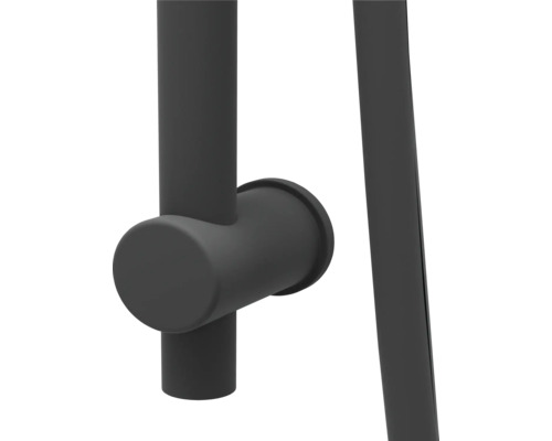 Detailný záber držiaka na uteráky