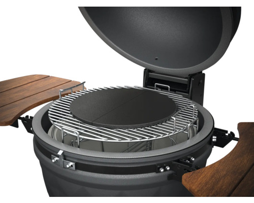 Gril s grilovacím roštom a kamennou doskou