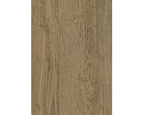 Detail laminátovej podlahy s dreveným dekorom.