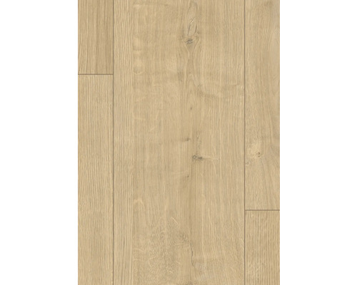 Detail laminátovej podlahy s dreveným vzhľadom