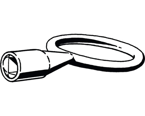 Predĺženie kohútika s trojhranom