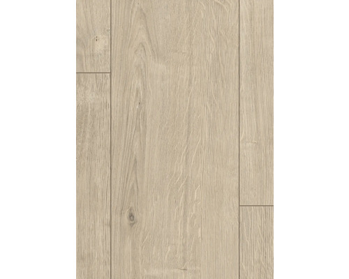 Detail laminátovej podlahy s imitáciou dreva.
