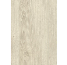 Detail laminátovej podlahy s dreveným vzhľadom.