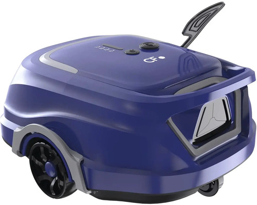 Robotická kosačka z bočného pohľadu