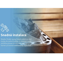 Saunové kamene v saunových peciach