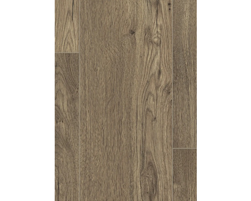 Detail laminátovej podlahy s dreveným vzhľadom