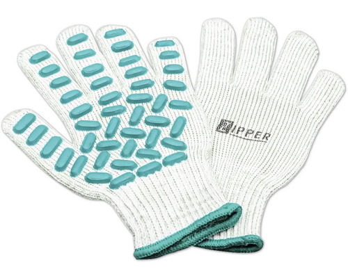 Bavlnené rukavice s výstupkami pre lepší úchop