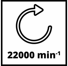 Symbol 22000 otáčok za minútu