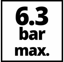 Symbol pre maximálny tlak 6,3 baru