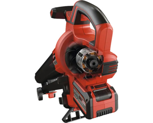 Akumulátorový vysávač lístia s drvičom