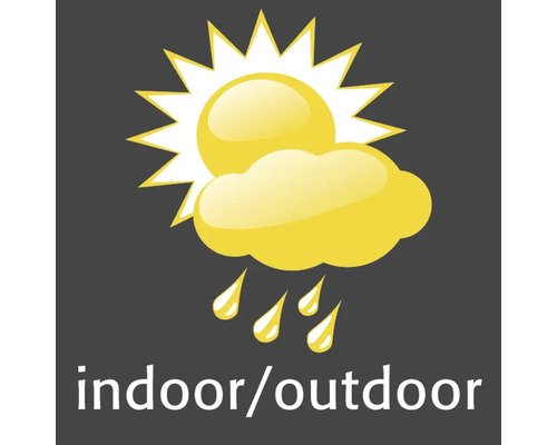 Vhodné pre vnútorné aj vonkajšie použitie