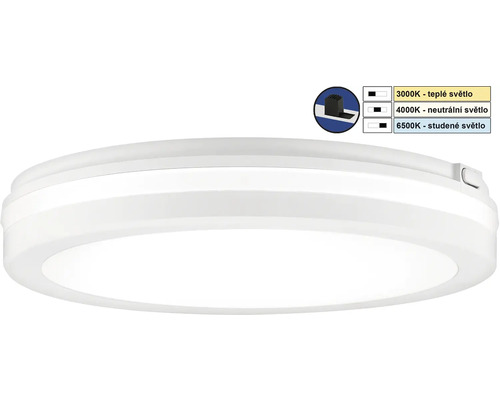 Guľaté LED stropné svietidlo s nastaviteľnou teplotou farieb