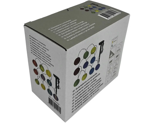 Balenie solárnej svetelnej reťaze