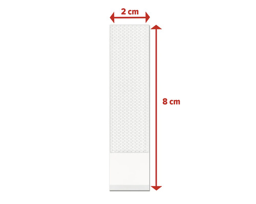 Lepiaci prúžok, 8 x 2 centimetre