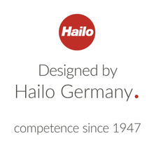 Logo Hailo. Navrhnuté Hailo Nemecko. Odbornosť od roku 1947.