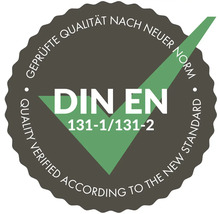 DIN EN 131-1/131-2 Značka overenej kvality podľa novej normy