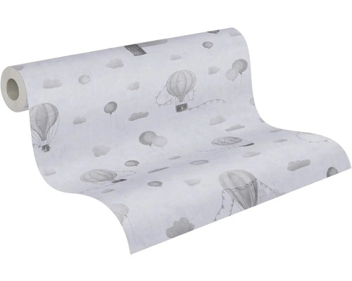 Rolka tapety so vzorom teplovzdušných balónov a oblakov
