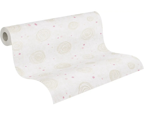 Rola tapety s kruhovým vzorom