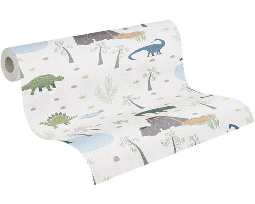 Rola tapety s motívom dinosaurov