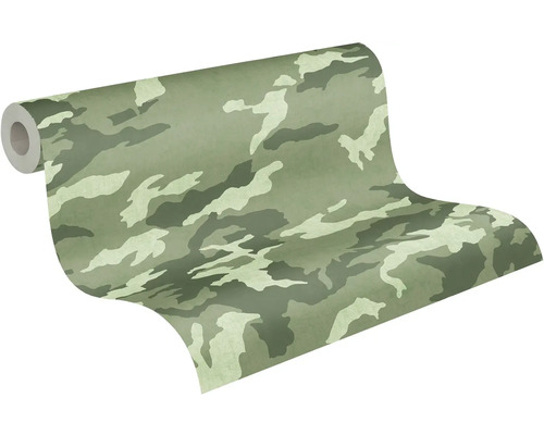 Rolka tapety s maskovacím vzorom