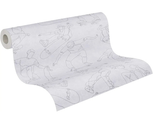 Rolka tapety s motívom skateboardistu