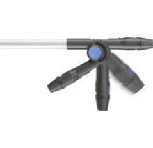 Nastaviteľné predĺženie vysávača s teleskopickou tyčou