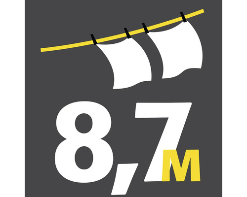Symbolický obrázok: 8,7 metrov dĺžky sušenia
