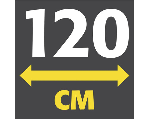 Dĺžka 120 centimetrov