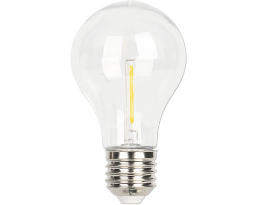 Číra LED žiarovka s päticou E27