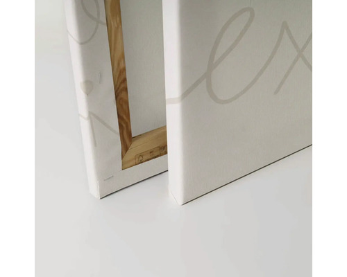 Dva maliarske rámy s dreveným rámom a plátnom