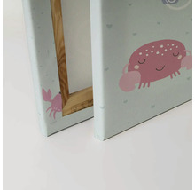 Plátno s motívom kraba do detskej izby