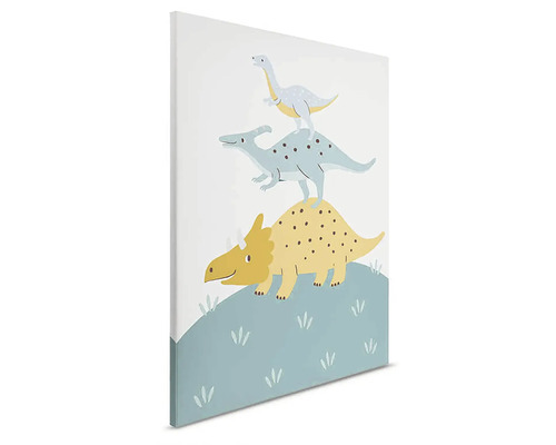 Dekoratívne plátno s motívom dinosaurov do detskej izby