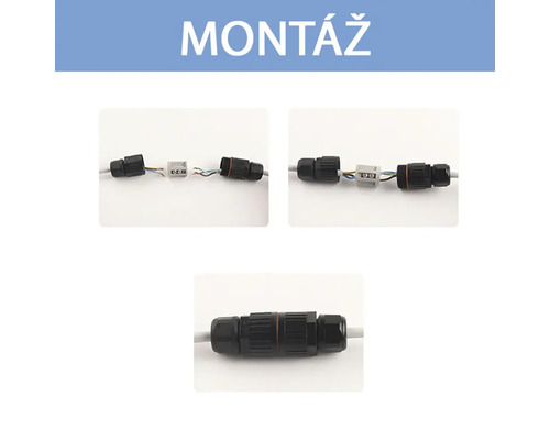 Montáž káblového konektora