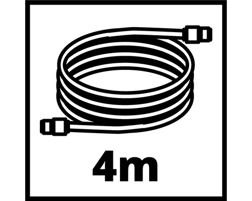 Symbol pre kábel s dĺžkou štyri metre