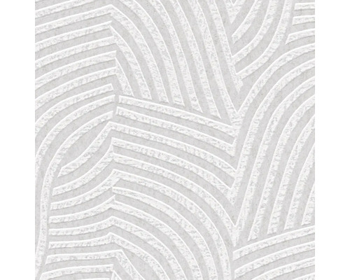 Detail bielej tapety s vyvýšeným abstraktným vzorom