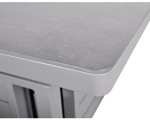 Detail záhradnej nábytkovej dosky