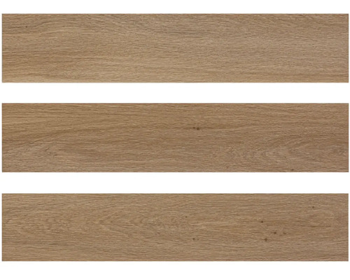 Tri drevené dlaždice s kresbou dreva