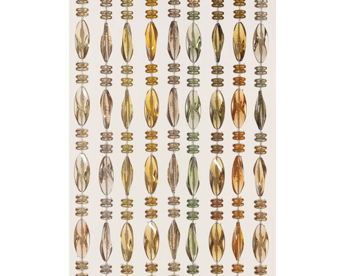 Dekoratívny korálkový záves so vzorom