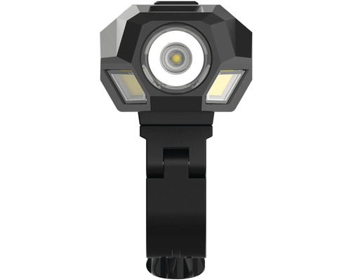 Čierna inšpekčná lampa s LED svetelným zdrojom