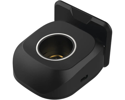 Čierna nabíjacia stanica pre elektronické zariadenie